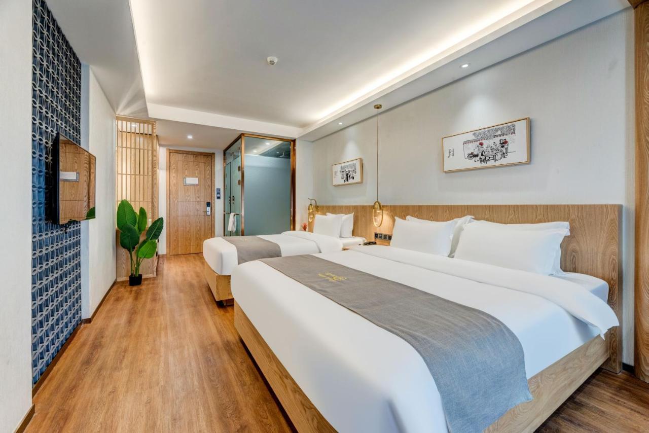 Happy Dragon City Culture Hotel -In The City Center With Ticket Service&Food Recommendation,Near Tian'Anmen Forbidden City,Wangfujing Walking Street,Easy To Get Any Tour Sights In Peking Exteriér fotografie